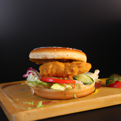 Crispy Chicken Burger-Menü