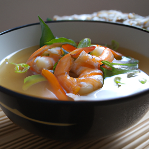 Miso Garnelen Suppe