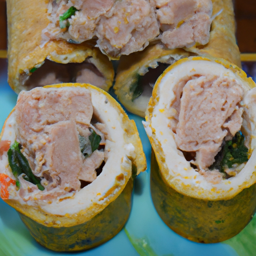 Inside Out Tuna Rolls