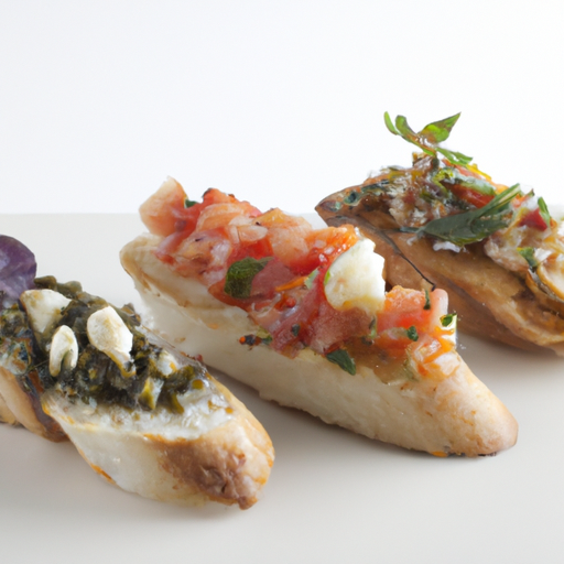 Tris di Bruschetta Rezept