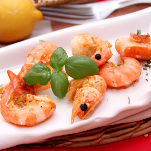 Gebackene Großgarnelen Rezept