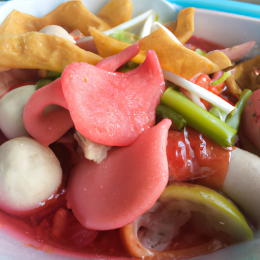 Yentafo - ein thailändisches Nudelgericht Rezept