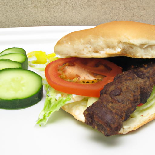 Kebab-Burger