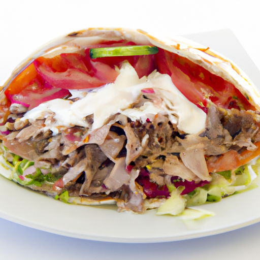 Döner Kebab-Teller