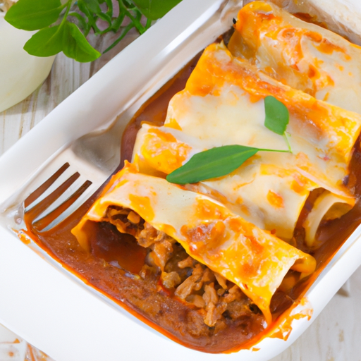 Cannelloni mit Fleisch