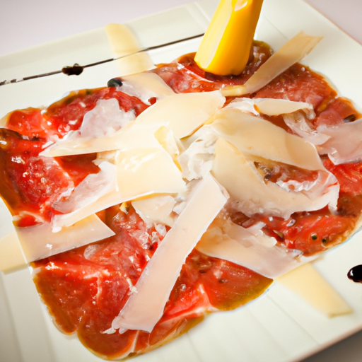 Carpaccio di Manzo con Parmigiano