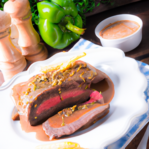 Rumpsteak mit Rahmsauce