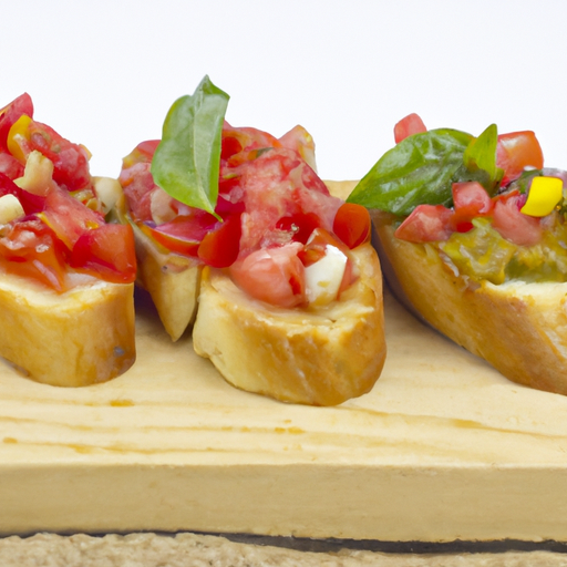 Bruschetta Tricolore