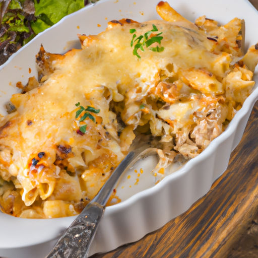 Maccheroni-Hähnchen-Auflauf Rezept