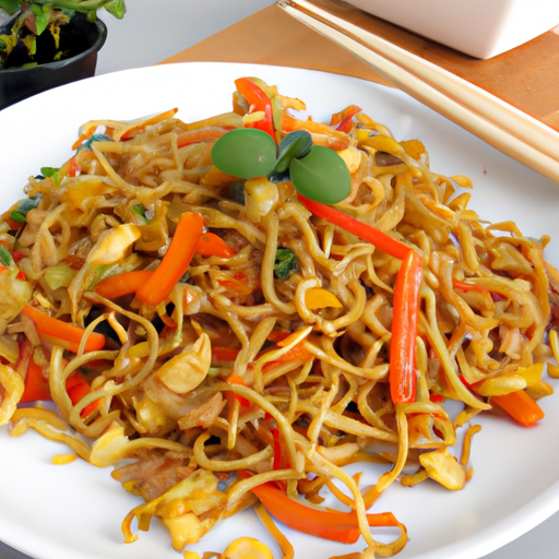 Gebratene Nudeln - Bami Goreng Rezept