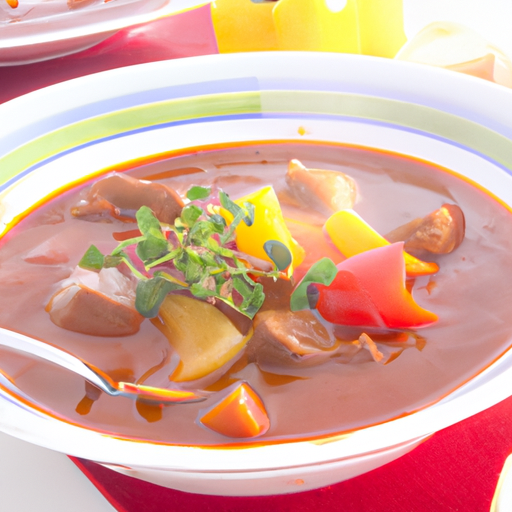 Peking-Gulasch-Suppe