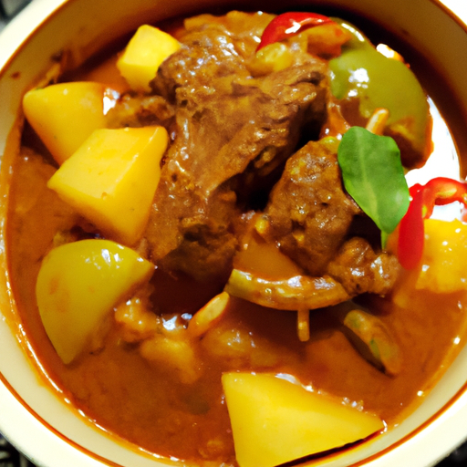 Mango Lamm Curry