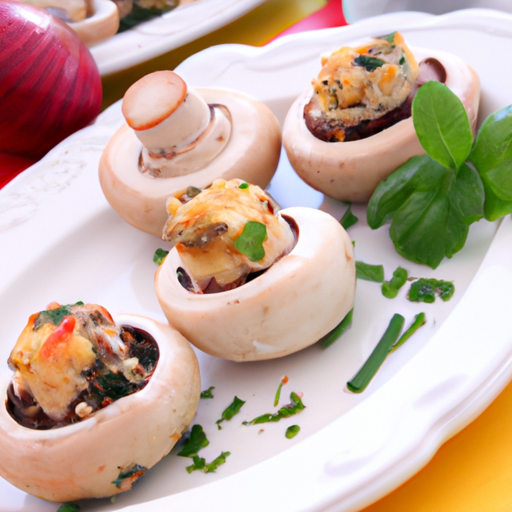 Gefüllte Pilze Rezept