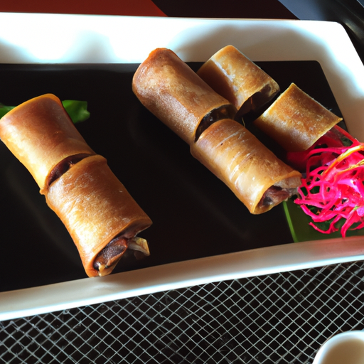 Crispy Duck Rolls