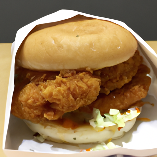 XL Crispy Chickenburger Rezept