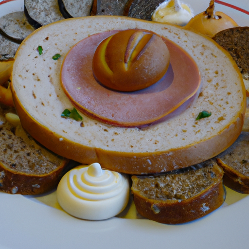 Drehspießteller mit Fladenbrot Rezept