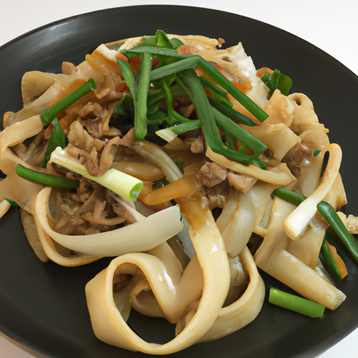 Udon Xao Chay Rezept