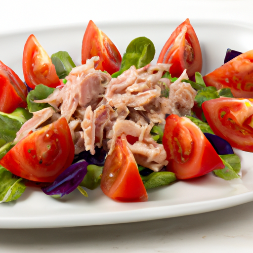 Insalata Pomodori con Tonno Rezept