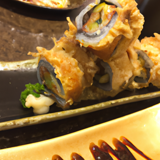 Chicken Futo Maki