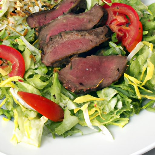 Steak-Salat