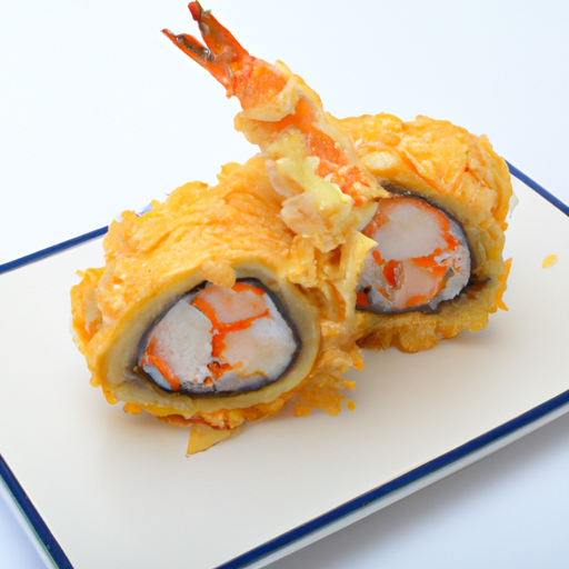 Ebi Tempura Inside-Out-Roll