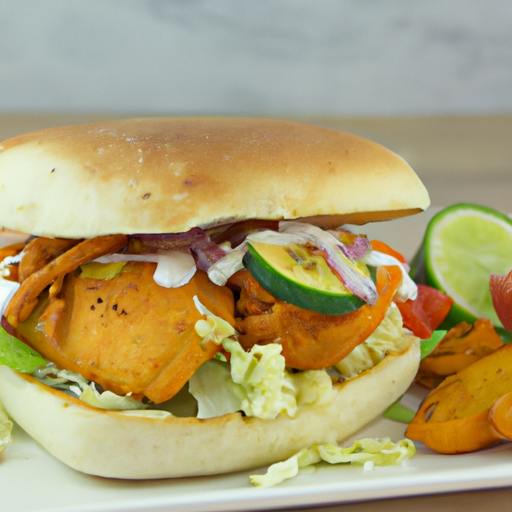 Chicken Tikka Burger