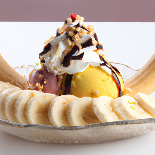 Banana split rezept