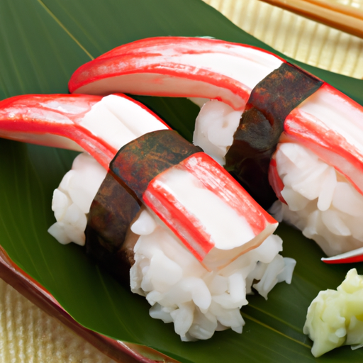 Kani Surimi Nigiri Rezept