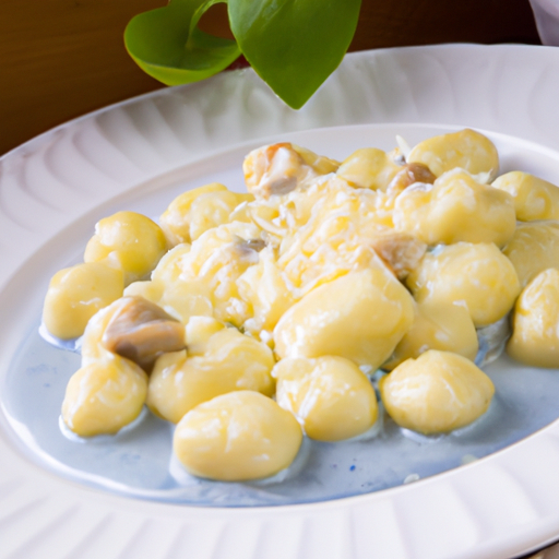 Gnocchi mit Gorgonzola in Sahnesauce Rezept