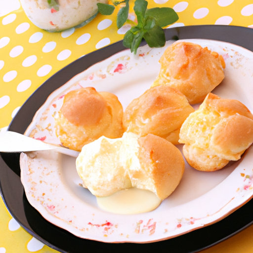 Profiteroles Bianco