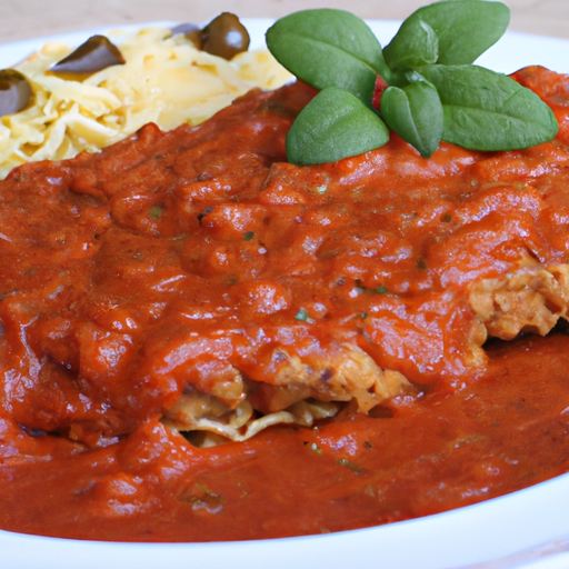Schweineschnitzel mit Bolognesesauce Rezept