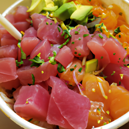 Sashimi Poke Bowl