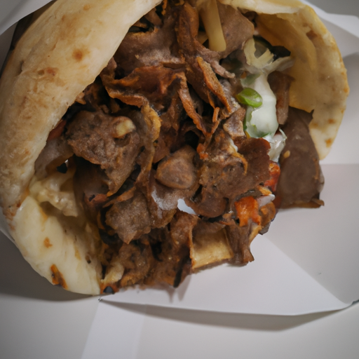 Dürüm Döner nur mit Fleisch