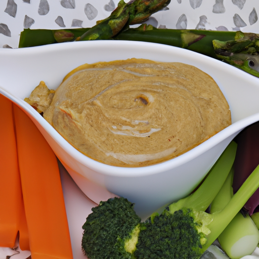 Verschiedenes Gemüse mit Erdnusssauce