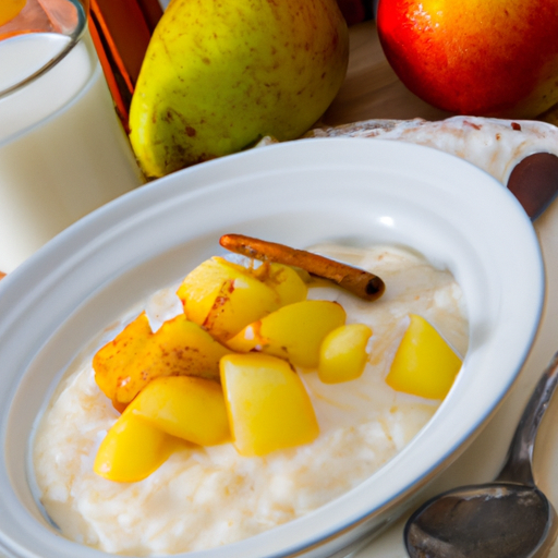 Milchreis mit Apfelmus Rezept