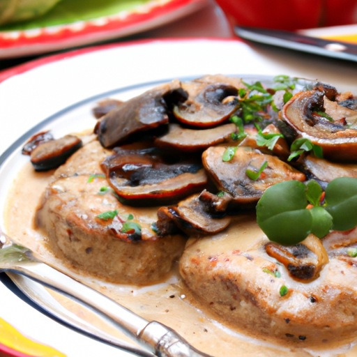 Champignon-Hacksteak