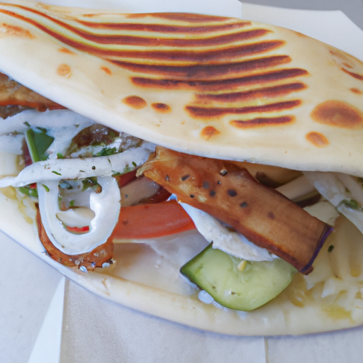 Döner Kebab mit Halloumi