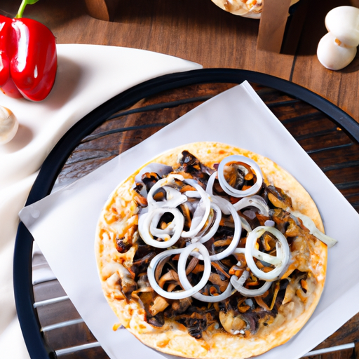 Gyros mit Champignons und Zwiebeln Rezept