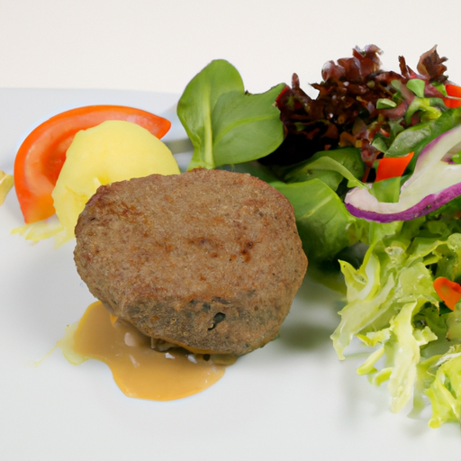 Dürüm mit Fleisch und Salat