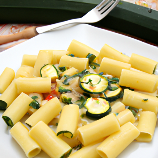 Rigatoni Zucchini