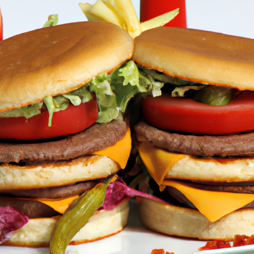 Double Cheeseburger-Menü