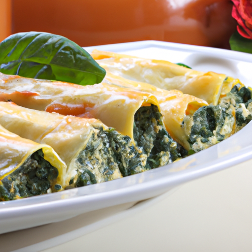 Spinat-Cannelloni Rezept