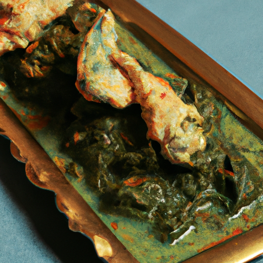 Chicken Palak Nargisi