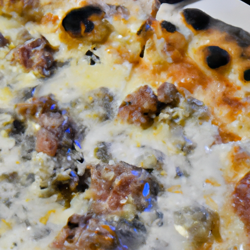 Pizza Salsiccia e Gorgonzola