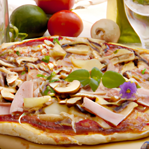 Familienpizza Capricciosa Rezept