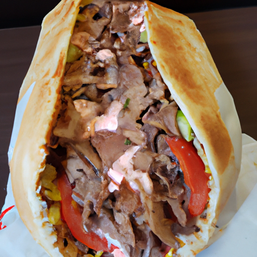 Jumbo Döner im Fladenbrot