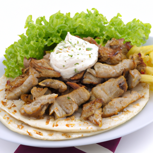 Grillteller Gyros