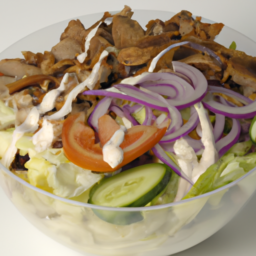 Salat mit Döner