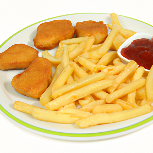 Chicken Nuggets-Pommes frites