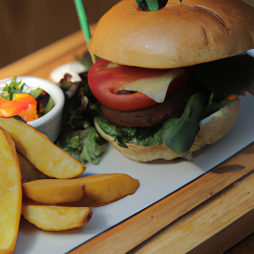 Curry Burger Menü